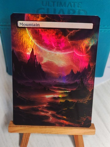Foil Mountain Galaxy